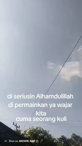 cuma seorang kuli 