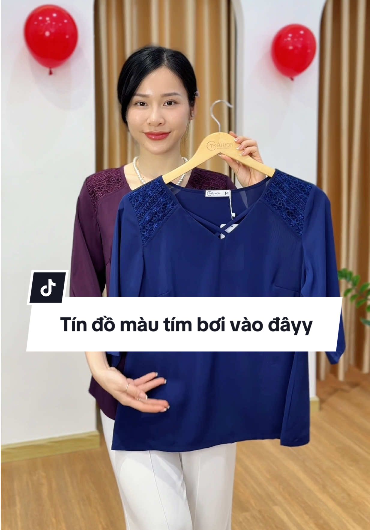 Áo lụa cao cấp #thieuhoa #thoitrangtrungnien #thoitrang 