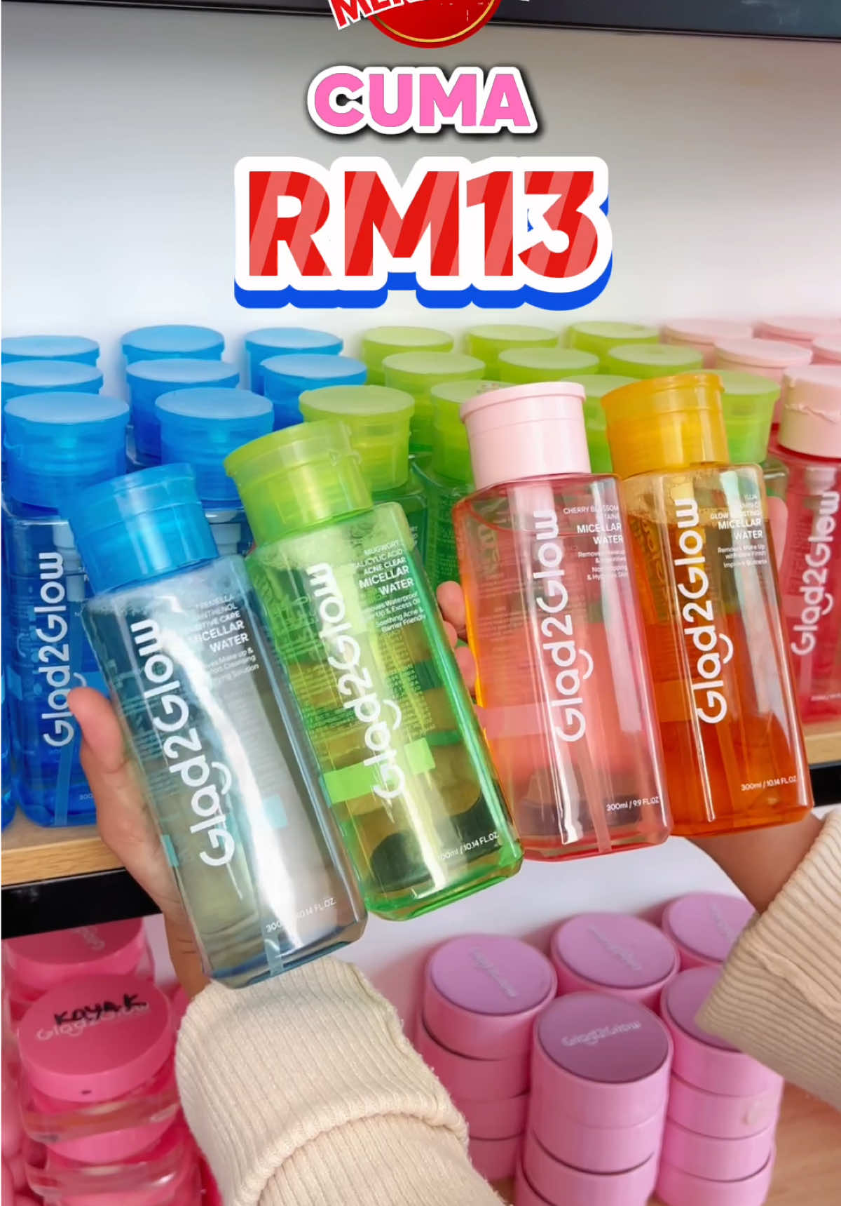 ❗️G2G SALE MERDEKA❗️Soft on skin, tough on makeup 🫧 Grab yours this Merdeka 🇲🇾🌟 #gladtoglowmalaysia #glad2glow #skincareMalaysia #fyp #skincareviral