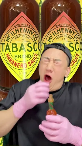 타바스코 하바네로 소스 먹방 TABASCO HABANERO SAUCE EATING KOREAN MUKBANG ASMR #asmr #eating #먹방 