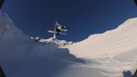My first edit?  #skiing #skiedit #skitok #XGames #lineskis 