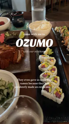 This is one of husband and I’s favorite places to eat in Santana Row! ❤️🫶 We were so happy to see it’s also baby friendly and you best believe we’ll be baaaack! Hubby and I are huge foodies so I’m definitely looking forward to see what other places are also baby friendly! #babyfriendlyrestaurant #ozumo #santanarow #Foodie #bayareafood 