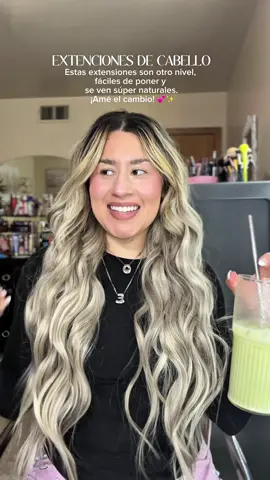 ✨Estoy obsesionada con estas extensiones porque de verdad transforman el look en segundos. Son fáciles de poner, no maltratan el cabello y se ven súper naturales, como si fueran parte de mi propio pelo. Me dan volumen, largo y esa confianza extra que todas necesitamos de vez en cuando. Si buscas un cambio rápido y sin complicaciones, estas extensiones son la opción perfecta. 💕✨#clipinhairextensions #hairtok #hairextensions #hairtransformation 