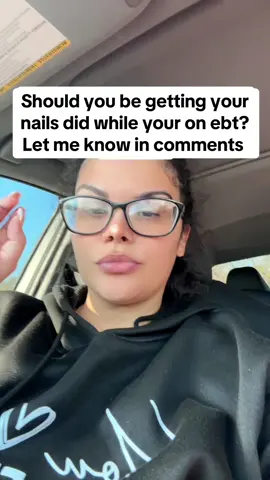 Is it ok to spend $80 on nails and be on ebt? #ebt #foodstamps #section8 #funny 