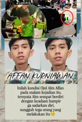 🥺 innalilahi wainnailaihi rojiun #affankurniawan #ojol#brimob#fyp 