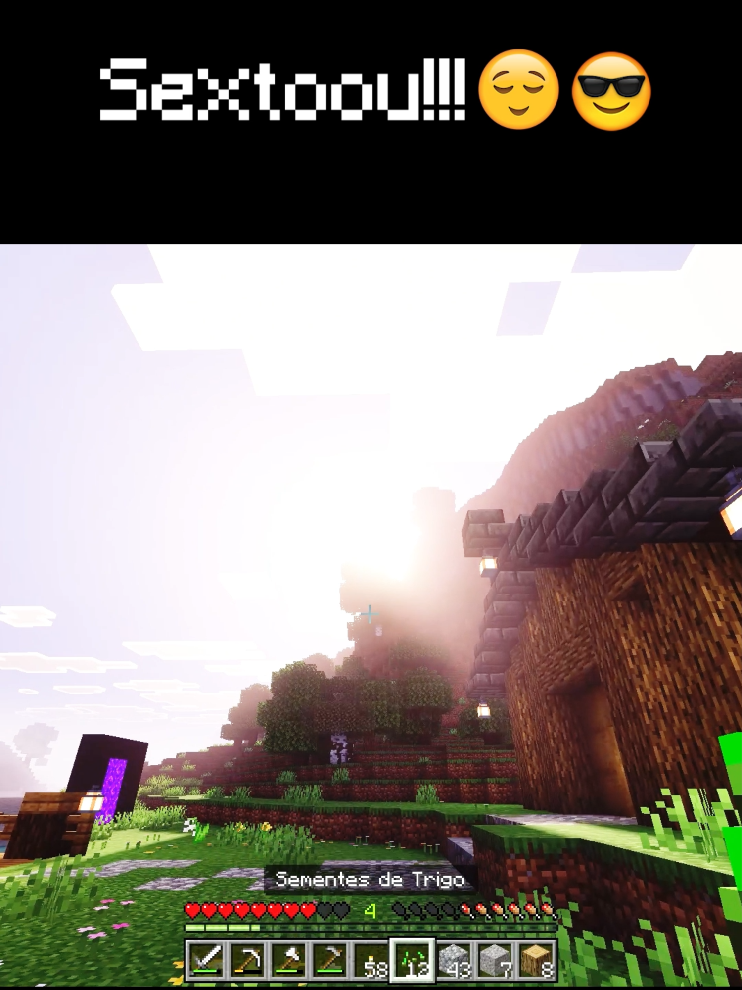 sextou!! 😎 #Minecraft #minecraftmemes