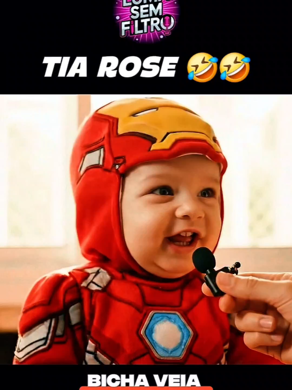 Respondendo a @walterfragadeoliv  Tia Rose, fofoqueira 🤣🤣🤣 #cutebaby #cute #podcast #bebes #entrevista 