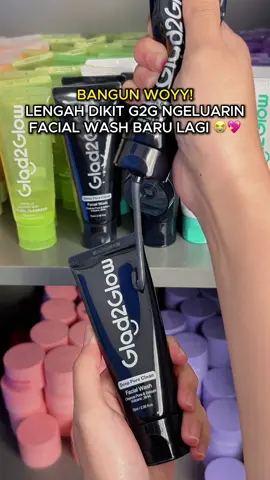 ❤️G2G 9.9 BIG SALE Hey apa ini👋🏻 Lengah dikit ada NEW Deep Pore Clean Facial Wash  yang bisa membersihkan komedo dan deep cleansing wajah kamu yang sering kena polusi itu🫧🖤  Gas checkout HARGA SPESIALnya di TikTok Live sekarang~ #G2G #Glad2Glowpromo #bigsale #DeepPoreCleanser #sabunwajah 