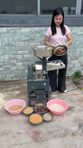 Small flour mill, grinding spices powder 250kg/h.