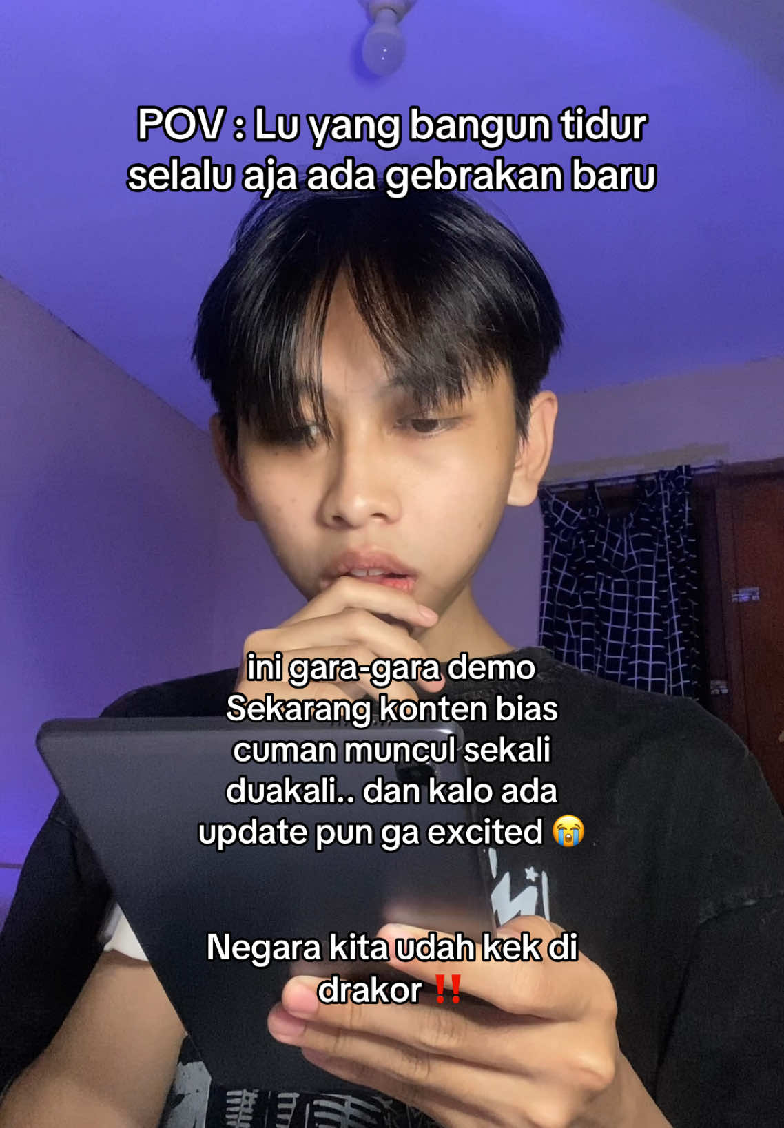 Kita tinggal dulu, Indonesia berduka💔 #demo #indonesia 