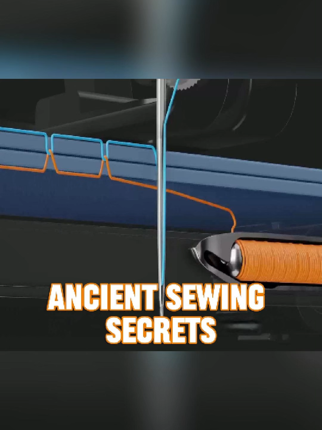 The 100-year secret behind the first sewing machine! How it works will amaze you 🪡 #sewingmachine #invention #history #USA #viral