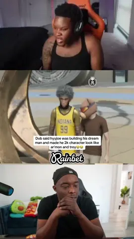 Dub said hyyjoe was building his dream man and made he 2k character look like ar‘mon and trey😭😭 #2kcommunity #2k26 #notquitelikedub #hyyjoe 