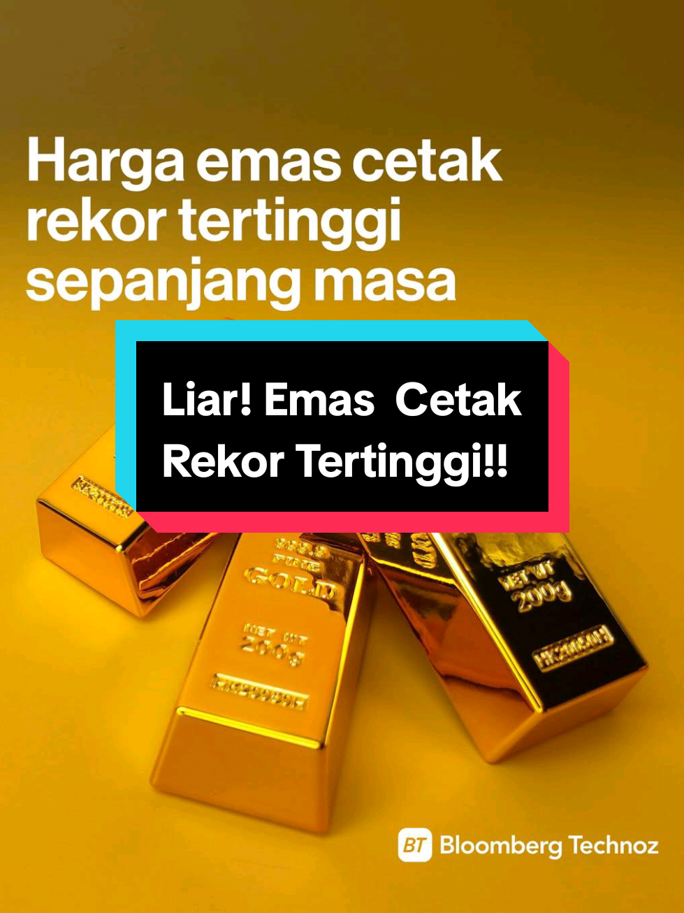 Liar! Emas Cetak Rekor Tertinggi!! #stephenbs #satukontentiaphari #fomo #investasi #thefed #hargaemas #emas #emasantam 