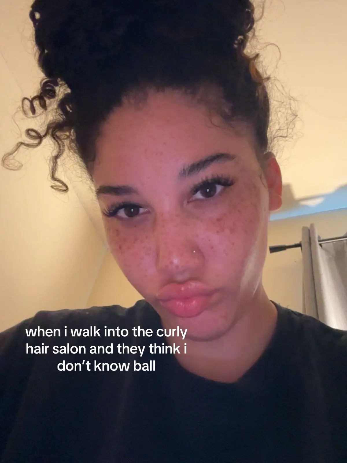 where my curly headed baddies at?? ib: @Joy Burnett #curlyhair #curls #curlygirl #trending #fypシ゚viral 