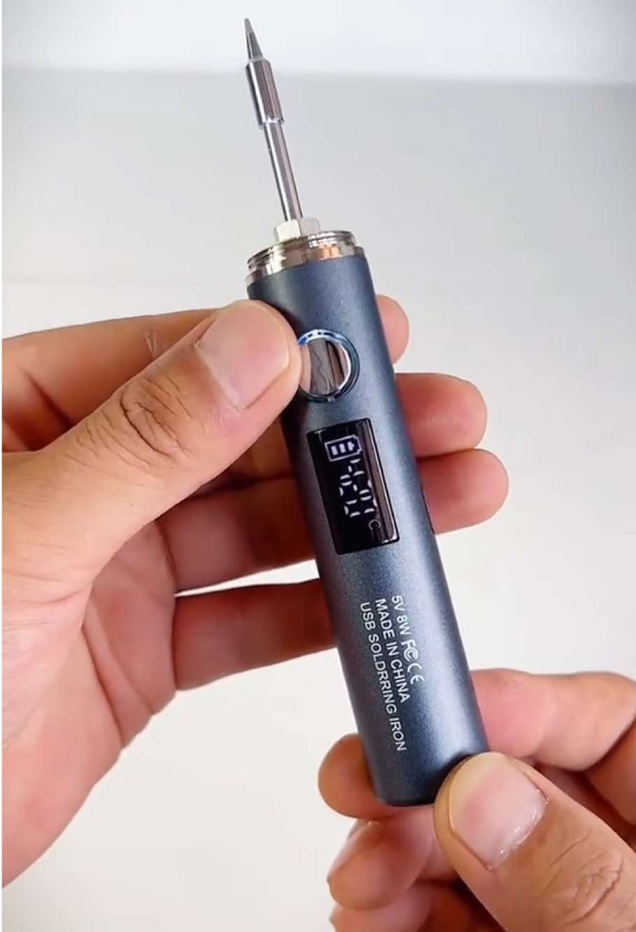 Mỏ hàn điện tử mini không dây, dung lượng pin cao, có đèn Led trợ sáng #mohandienmini #mohandientu #xuhuong #dodungtienich
