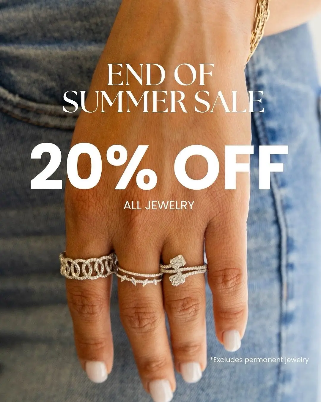 ✨SURPRISE!✨ We’re saying goodbye to summer with the BIGGEST deal of the season 🌞💎 From now through Labor Day Monday, enjoy 20% OFF ALL JEWELRY, yes, even diamonds and 14k gold! ✨ (*excludes permanent jewelry) 🛍 Shop in-store at BOTH our Wicker Park + Michigan Ave locations OR online using code “laborday25” at checkout. Don’t miss your chance to get our best sellers 20% OFF! #jewelry #14k #diamonds #jewelryshop #chicago   