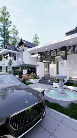Wujud lagi ke orang melayu yang minat dengan design ni? #rumahsplitlevel #designrumah #exteriordesign #interiordesign 