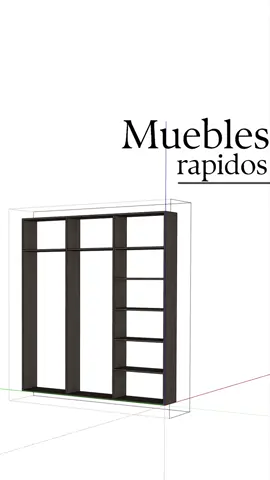 ✏️ De pasar horas dibujando… a tener un closet listo en minutos. En SketchUp puedes modelar con las herramientas nativas, pero cuando se trata de closets de melamina el proceso se vuelve eterno ⏳. Por eso uso 1001 Bit Tools, un plugin que acelera el modelado y me permite crear módulos, divisiones y puertas con solo un par de clics ⚡. 👉 La diferencia entre trabajar duro y trabajar inteligente está en las herramientas que usas. ¿Quieres más trucos de SketchUp + plugins para diseñar más rápido? 🔔 Sígueme y no te pierdas lo que viene. #SketchUp #1001BitTools #ClosetDeMelamina #SketchUpTips #PluginsSketchUp 