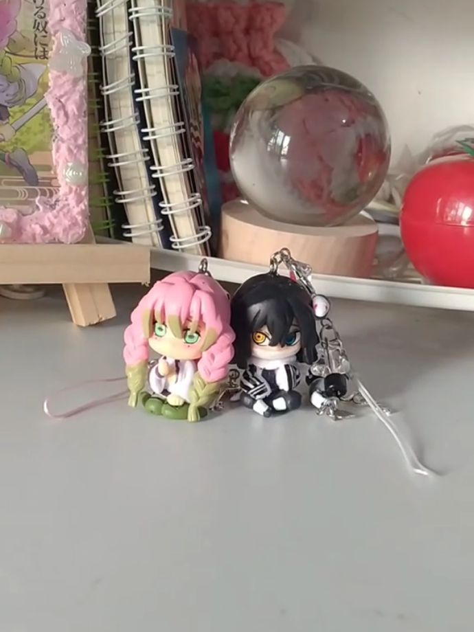 (⁠｡⁠•́⁠︿⁠•̀⁠｡⁠) #demonslayer #kimetsunoyaiba #phonecharm #obanai #mitsuri 