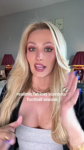 And head to IG to follow along!!  #realisticweightloss #sustainablefatloss #fatlossforwomen #fatlosstips #footballseason 