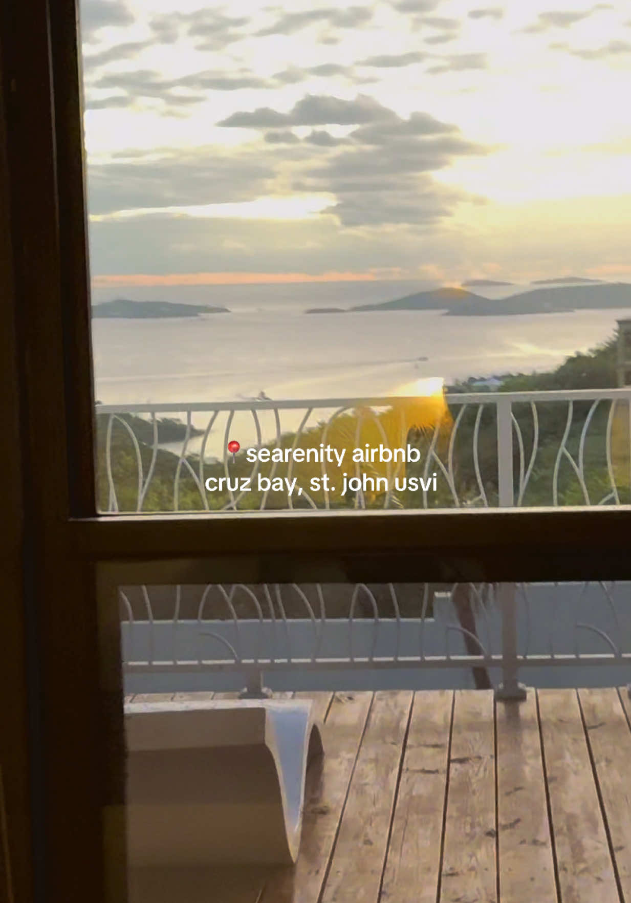 dreamiest honeymoon🍯🌙 #searenityvillastjohn #stjohn #usvi #cruzbay #airbnb 