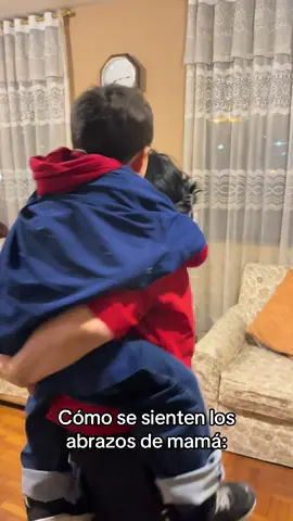 Cómo se sienten los abrazos de mamá: