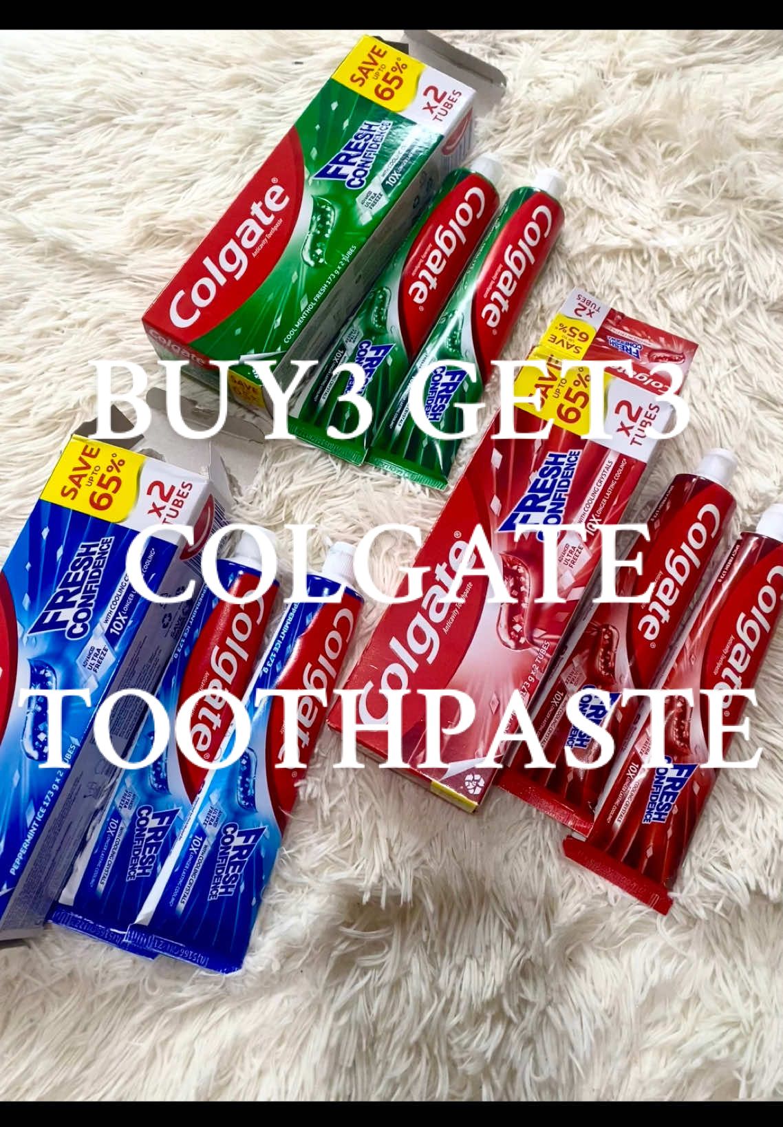 PAYDAY SALE‼️ Kaya grab nyo na.. #buy3get3 #toothpaste #colgate #colgatebuy3take3 