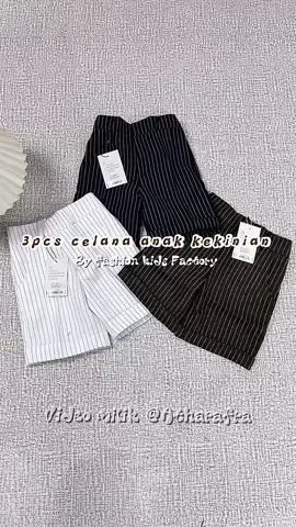New produk celana salur anak 😍#celanaanak #celanapendek #celanasalur #celanapremium #celanamurah  @Fashion Kids Factory 