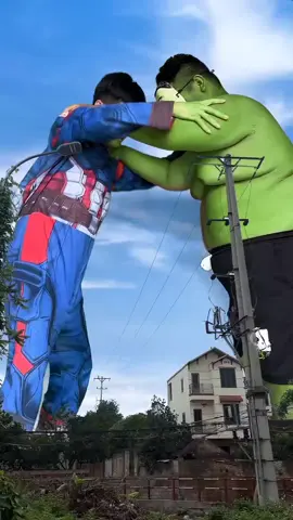 Captain America and Black Spider team up to defeat the monster #captainamerica #funny #viralvideo #trending 