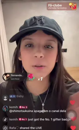 Live completa da bel no tiktok (não gravei a live do instagram inteiro pq se não o video ia ficar muito longo) #fyp #belparameninas #foryou #tiktok 