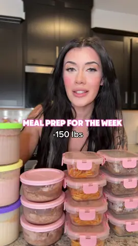 Meal prep for this week 🩷 @One Sol code NAT #MEALPREP #mealprepideas #highproteinmeals #recipes 