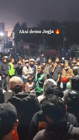 Demo jogja hari ini 🏴‍☠️ #demo #jogja24jam 
