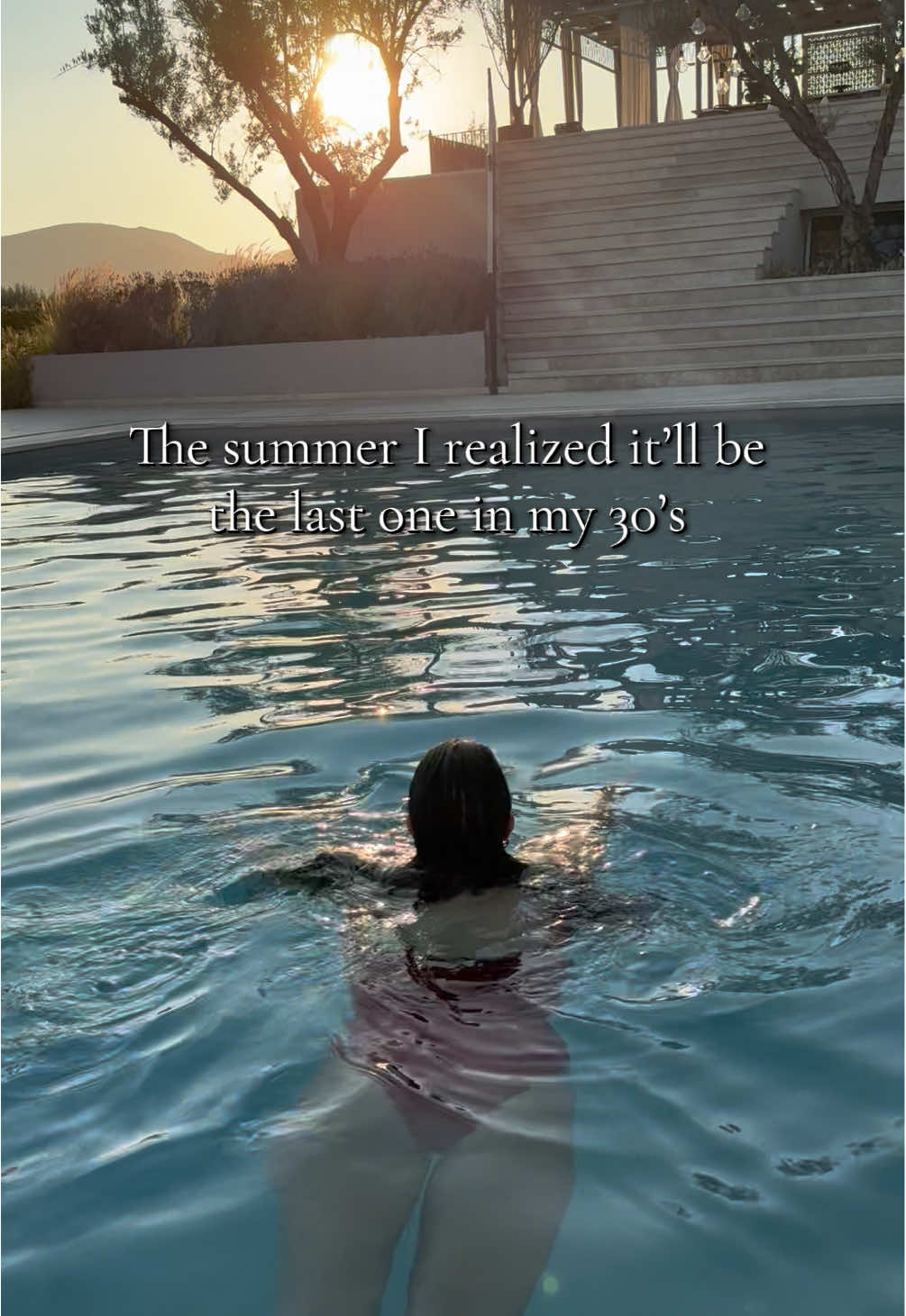 I’m struggling 😢🥺 I’m grateful for getting older but so much happened in my 30s! #Summer 