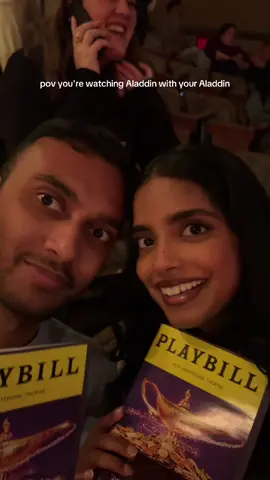 actually obsessed with this show 🪔 #aladdin #broadwaymusicals #southasiantiktok #pov 