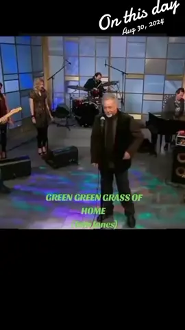 #onthisday #creatorsearchinsights #singledad783 #greengreengrassofhome #lyrics #tomjones #oldclassic 