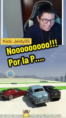 Kick - Twitch: Jeidy05, por estas razones nunca ganó ninguna carrera!!! #gta5 #gtav #gta5online #humor #clip #fyp 
