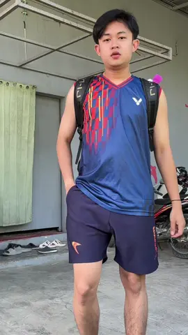 Males y #promomakangajian #bajubadminton #baju #celanabadminton #fyp 