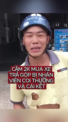 Buồn. Đi ăn xin sáng giờ mà được 2k đi mua xe trả góp #cudamtheptv #xuhuong 