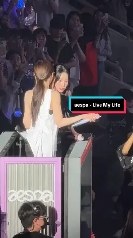250829 aespa - Live My Life (band ver.) ENCORE @ SYNK: aeXIS LINE DAY 1  #aespa #에스파 #trending #viralvideo #fyp 