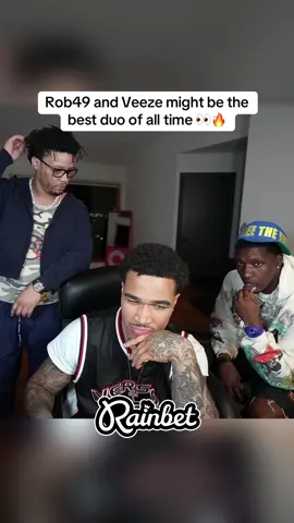 Rob49 and Veeze might be the best duo of all time 👀🔥 #plaqueboymax #rob49 #veeze 