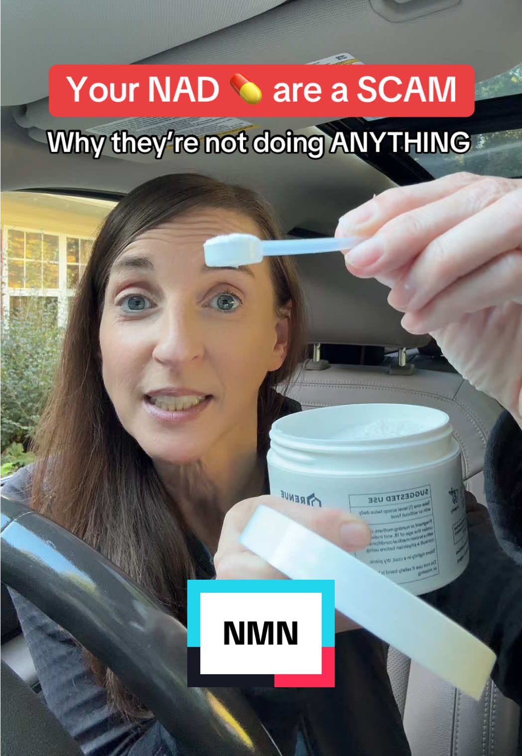 Your NAD supplement is a SCAM. Here’s why nobody’s talking about it. NAD is too big to absorb, which means your dollar bills are wasted. That’s why you’re still tired, foggy, and aging faster than you should. Try NMN, the precursor your body uses to actually make NAD naturally. #NMN #NADscam #LongevityTok #AntiAgingSecrets #HealthyAging