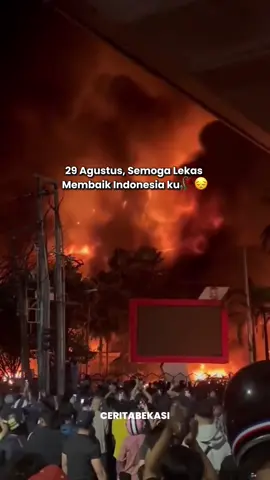 29 Agustus 2025, Lekas membaik negeri ku 😞 #demodpr #demoburuh #news #demo #fyp 