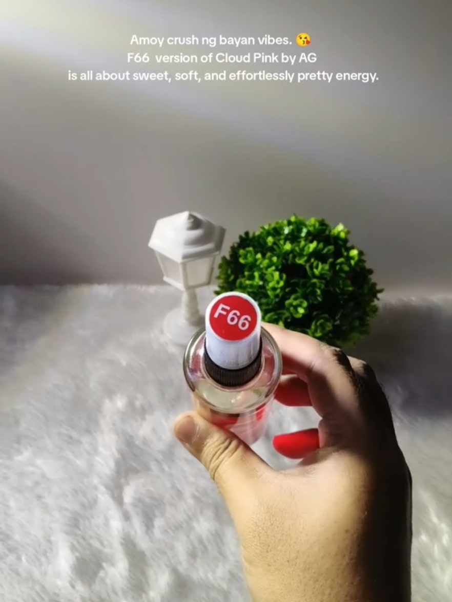 AFICIONADO F66 NEW SCENT FOR WOMEN, INSPIRED BY: CLOUD PINK BY: AG 😘 #Aficionado25Years #Aficionadoph #Perfume #Aficionado25Years #AficionadoPH 