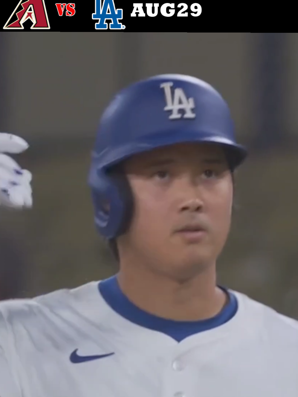 GAME DAY 2025 AUG29 Ohtani17 AZ vs. LAD ab - 2 | Single #shoheiohtani #ohtani17 #MLB #dodgers #gamedayvibes
