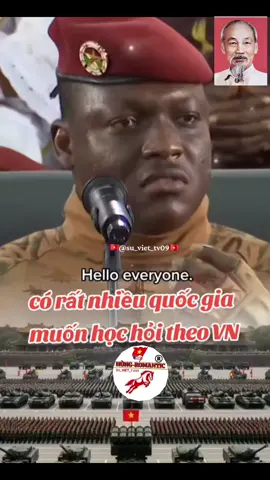 Việt Nam 🇻🇳 là nguồn cảm hứng độc lập cho các dân tộc trên thế giới bị ách đô hộ #vietnam #hochiminh #camhung #doclaptudo #thehioi 
