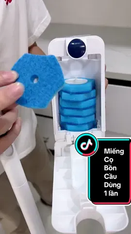 Bộ cọ bồn cầu parroti với tính năng mới dùng miếng cọ 1 lần #coboncaudung1lan 