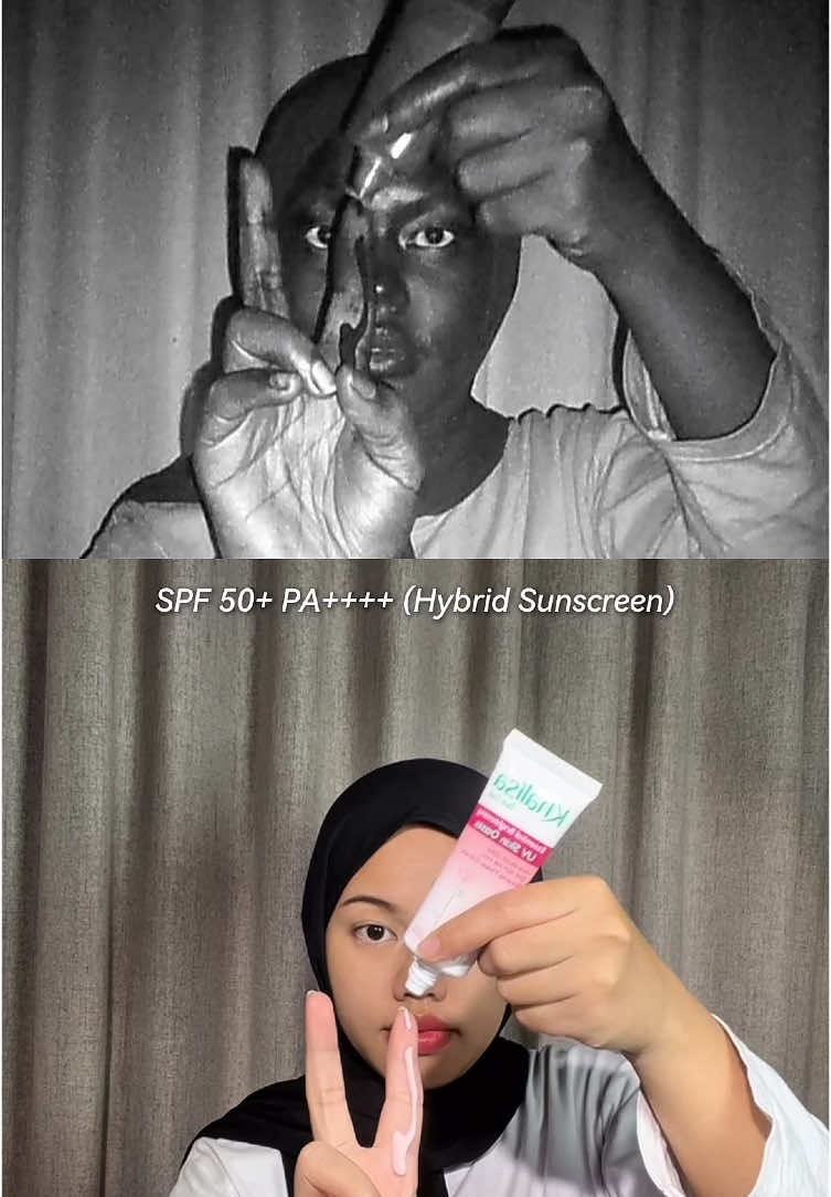 Test sunscreen Khalisa di UV camera hasilnya coverage nya hitam pekat ✨😍 #rohto #rohtoindonesia #khalisa #khalisapinkblush #sunscreen 