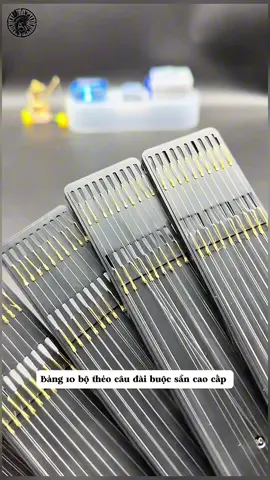 Bảng 10 bộ thẻo câu đài buộc sẵn cao cấp #cauca #fishing #xuhuong 