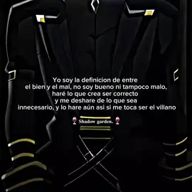 #fyp #shadow #frases #theeminenceinshadow #flypシ #foryou #frases_de_todo #frases #foryoupage #cidkagenou #definicion #ego 