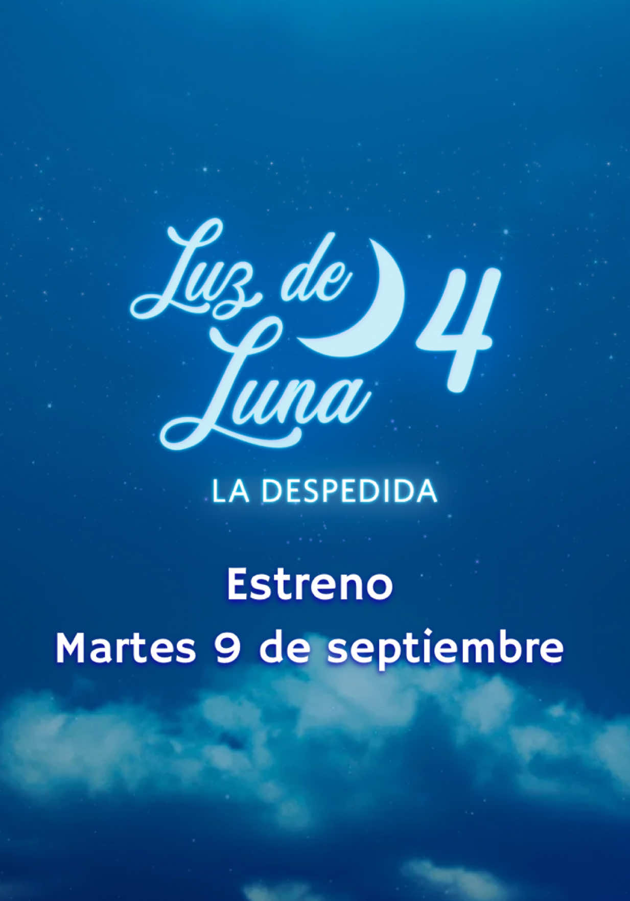 ¡La espera terminó! 😍🌙🩵 Este martes 9 de septiembre regresa la historia que conquistó corazones.✨🎶 Nuevos personajes llegan para cambiarlo todo…🔥 y grandes regresos nos llevarán a un final inolvidable. #LuzdeLuna4 una producción de #DelBarrioProducciones para América Televisión 💜